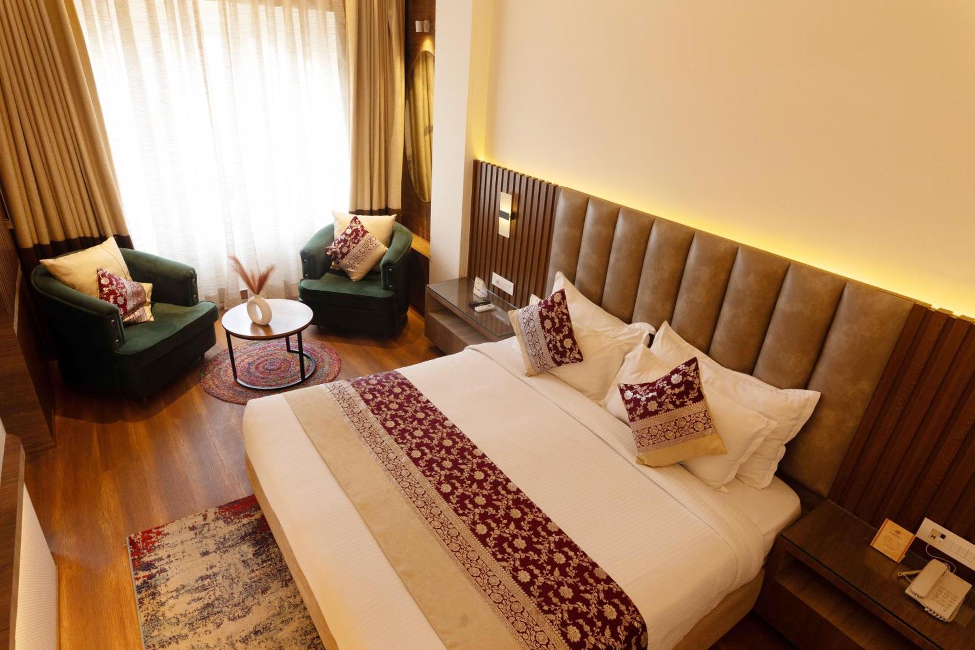 New Hotel Broadway Benares Buitenkant foto