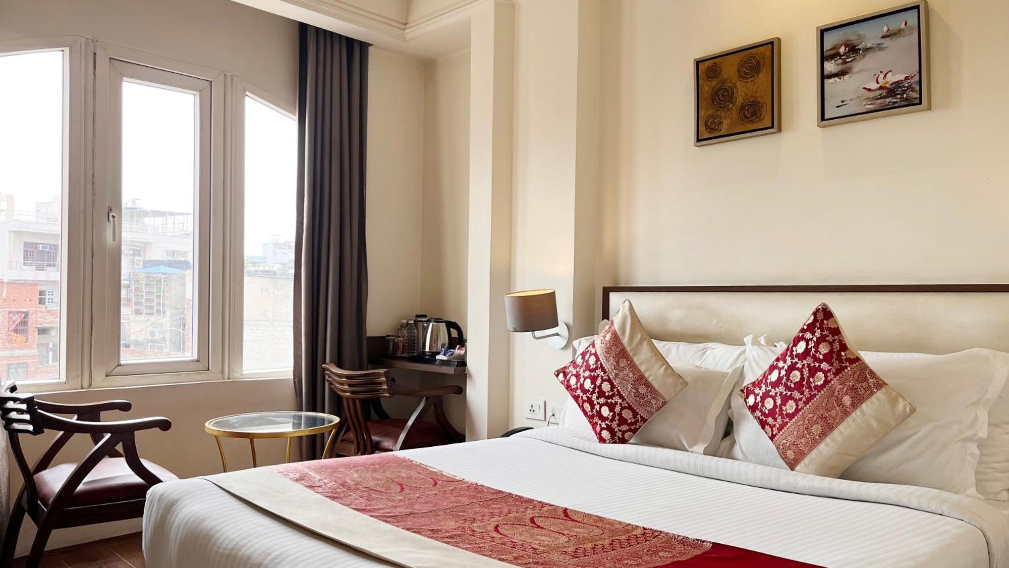 New Hotel Broadway Benares Buitenkant foto