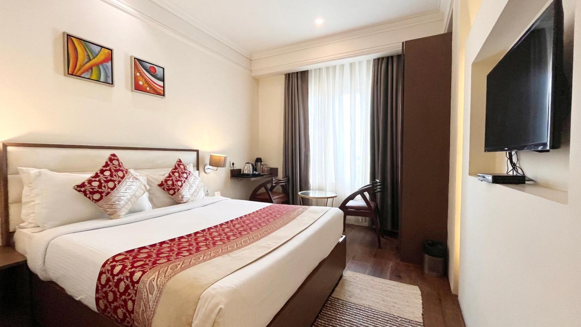 New Hotel Broadway Benares Buitenkant foto