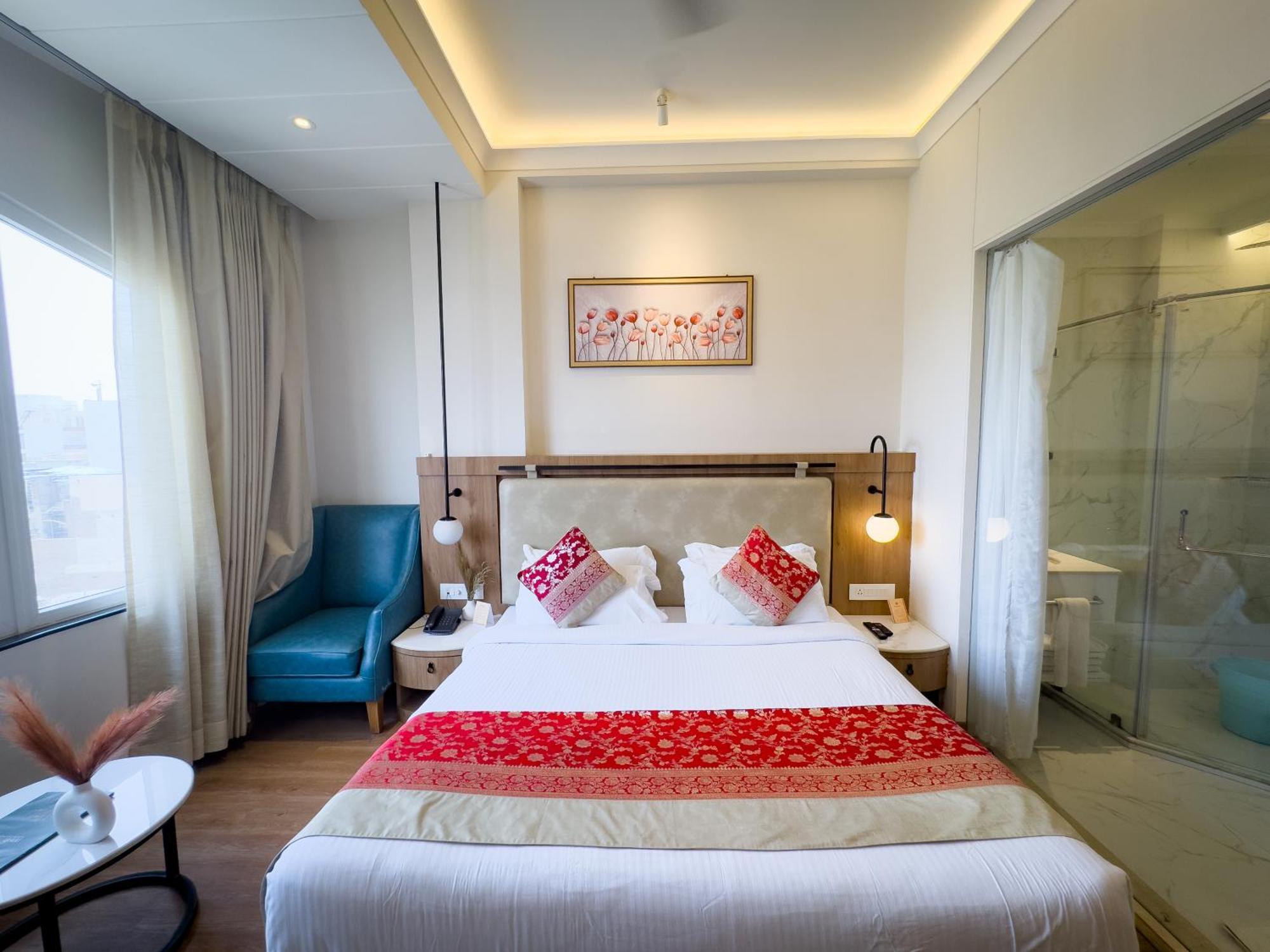 New Hotel Broadway Benares Buitenkant foto