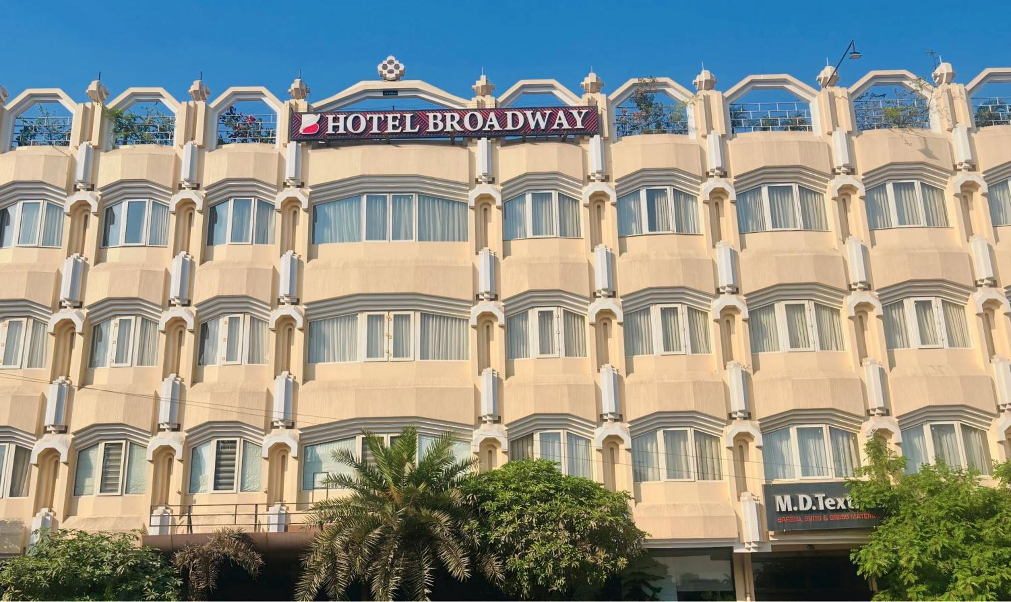 New Hotel Broadway Benares Buitenkant foto